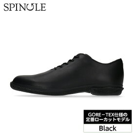 【ふるさと納税】GORE−TEX仕様の定番ローカットモデル　SP−6601　Black／ 靴 メンズ レディース 撥水レザー 高い耐久防水性 透湿性 優れた防風性 高機能素材 スピングル SPINGLE 広島県 スピングルムーヴ スピングルムーブ SPINGLE MOVE GORE-TEX No.999