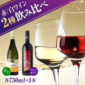 【ふるさと納税】【先行予約】【8月中旬から順次発送】 TOMOE 白ワイン 赤ワイン 2本セット C シャルドネ リザーブ 辛口 マスカットベーリーA ワイン 受賞 飲み比べ ワインセット ギフト 三次市 / 広島三次ワイナリー[APAZ018]