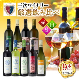 【ふるさと納税】【先行予約】【8月中旬から順次発送】 広島三次ワイナリー 3ブランド ワイン 9本セット 赤ワイン 白ワイン ロゼ 受賞 飲み比べ ワインセット 三次市 / 広島三次ワイナリー[APAZ041]