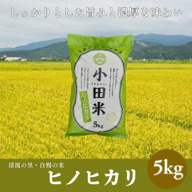 【ふるさと納税】令和7年度産米　ヒノヒカリ 5kg