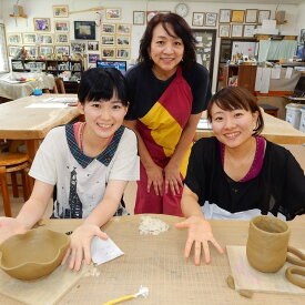 【ふるさと納税】【陶芸体験 手びねりコース ペアチケット】保田窯 陶芸の里 広島 クラフト 手作り