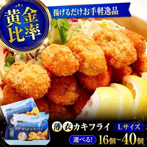 【ふるさと納税】広島牡蠣の老舗かなわ【選べる内容量・発送月】冷凍 カキフライ Lサイズ 牡蠣 かき カキ カキフライ 冷凍 魚介類 海鮮 ギフト 広島県産 人気 送料無料 楽天限定 江田島市/