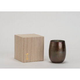 【ふるさと納税】銅蟲　伊久馬　ビアカップ　1個_ 銅 ビール カップ 伝統 手作り 冷酒 冷感 高級 贈答 ギフト 伝統工芸 広島【1267811】