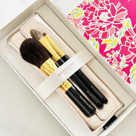 【ふるさと納税】熊野化粧筆　宙高級ブラシ3本＆ケース