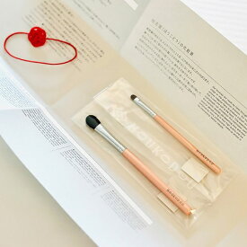 【ふるさと納税】熊野化粧筆　大人気萌アイメイク2本セット　メイクブラシ　熊野筆　化粧筆