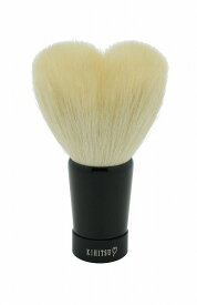 【ふるさと納税】熊野化粧筆【男女兼用】ハート洗顔ブラシ大白【洗顔 熊野筆 メンズ メイク】