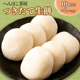 【ふるさと納税】おもち 20個 へんぽこ茶屋 つきたて生餅 つきたて冷凍