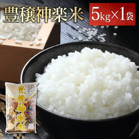 【ふるさと納税】豊穣神楽米（コシヒカリ）精米5kg