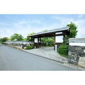 【ふるさと納税】【萩城三の丸　北門屋敷】平休日1泊2食付 ペア宿泊券　＜西館・プレミアム和洋室＞