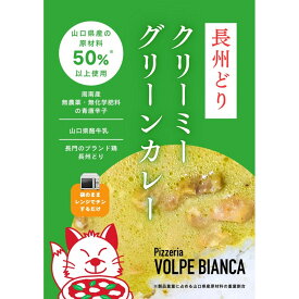 【ふるさと納税】(レンジ対応)長州どりのクリーミーグリーンカレー＜ノーマル＆辛くない＞各3食(計6個)セット