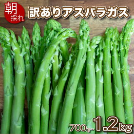 【ふるさと納税】 訳あり アスパラガス B品 700g~1.2kg 朝採れ 大容量 アスパラ S~3L 有機肥料使用 サイズ混合 セット SDGs フードロス 食品ロス お届け月 規格外 野菜 新鮮 夕飯 おかず お弁当 新鮮アスパラ 選べる 容量 下関 山口