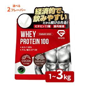 【ふるさと納税】 【5営業日以内発送】 プロテイン GronG 1kg 3kg 選べる フレーバー ココア チョコレート グロング 健康 美容 飲料 ドリンク ホエイプロテイン タンパク質 スポーツ 運動 筋トレ トレーニング 時短 置き換え ダイエット スイーツ グロング 下関 山口
