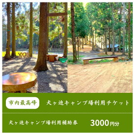 【ふるさと納税】 棚田を利用した山林のキャンプ場！犬ヶ迫キャンプ場［吉部キャンプ場］ 3,000円分補助券【山口県 宇部市 キャンプ場 キャンプ アウトドア 旅行 キャンプ場補助券 割引 棚田 山林 自然体験 アウトドア 自然派 山間 ナチュラル アウトドア アクティビティ】