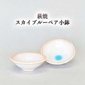 【ふるさと納税】萩焼 スカイブルーペア小鉢 和食器 小鉢 ペアセット 皿 和皿 鉢 小皿 おしゃれ お洒落 食器 おしゃれ食器 和風食器 器 うつわ お皿 陶器 ギフト 人気 モダン 和モダン かわいい 山口県 萩市 日本製 贈り物 プレゼント 可愛い シンプル 水色 白色 ホワイト