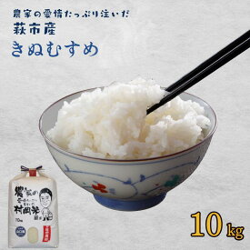 【ふるさと納税】令和7年萩産 村岡米「きぬむすめ」 米 国産 日本産 お米 コメ こめ 白米 精米 ご飯 ごはん 白飯 食品 グルメ 料理 お弁当 非常食 保存食 食卓 山口県 萩市 農家 美味しい おいしい 人気 おすすめ プレゼント ギフト 贈り物 お中元 贈答用 お祝い 出産祝い
