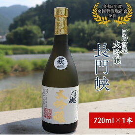 【ふるさと納税】長門峡 大吟醸 720ml