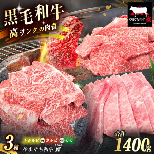 【ふるさと納税】 数量限定!選べる 極上牛肉 やまぐち和牛 燦 ( きらめき ) 上カルビ 400g / カルビ 500g / モモ 500g | 山口 県 美祢市 牛肉 ブランド牛 黒毛和牛 カルビ 上カルビ モモ 牛 肉 お