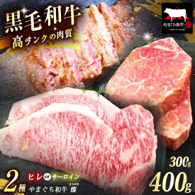 【ふるさと納税】数量限定！選べる 極上ステーキ やまぐち和牛 燦 (きらめき) ヒレ 300g / サーロイン 400g ｜ 山口 県 美祢市 牛肉 ブランド牛 黒毛和牛 ヒレステーキ サーロインステーキ サーロイン ヒレ 牛 肉 お肉 にく