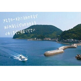 【ふるさと納税】沖家室島の一本釣り漁師のお宿で旬の味覚に舌鼓ペア宿泊券