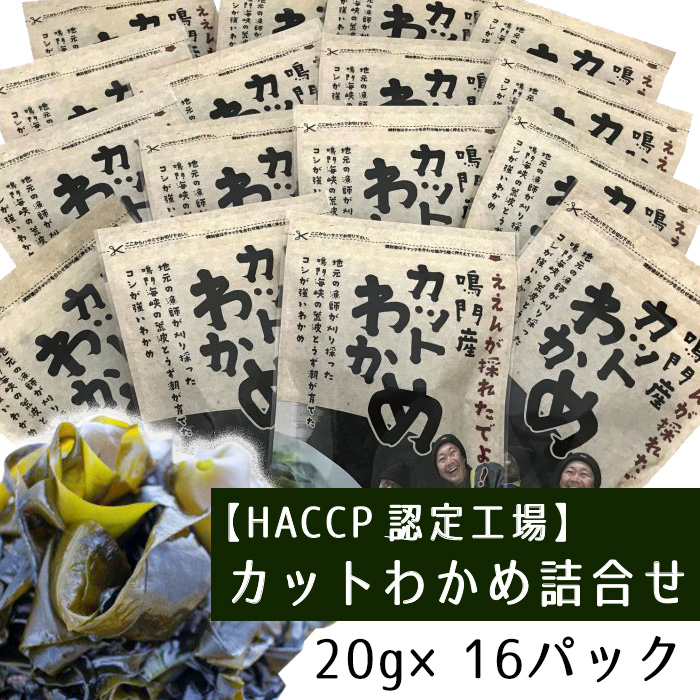 ふるさと納税 Aa008a HACCP認定工場 20g×16pc カットわかめ詰合せ 出産祝い 絶対一番安い