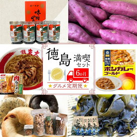【ふるさと納税】徳島満喫セット グルメ定期便【6ヶ月毎月お届け】 | 食品 加工食品 海藻 魚介類 水産 のり ベーカリー 菓子 おかし スイーツ デザート 麺 野菜 やさい 人気 おすすめ 送料無料