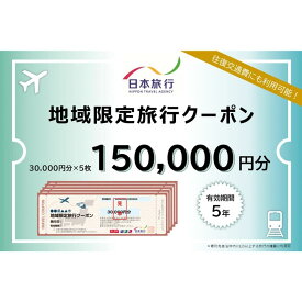 【ふるさと納税】徳島県 徳島市 日本旅行 地域限定旅行クーポン150,000円分 | 旅行 宿泊 旅行券 宿泊券 温泉旅館 温泉宿 温泉 観光 旅行 ホテル 旅館 チケット 予約 クーポン トラベル