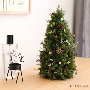 【ふるさと納税】【クリスマス限定!申込は11月30日まで】プリザーブドフラワー フォレストツリー <Fine> |花 ギフト プレゼント アレンジ おしゃれ 母の日 誕生日 結婚祝い 退職祝い お