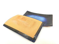 【ふるさと納税】藍-indigo-角皿2枚組大谷焼大西陶器料理彩おしゃれ陶器日本製和風焼き物陶芸和食器モダンデザインギフトプレゼント贈り物インテリア雑貨小物キッチン