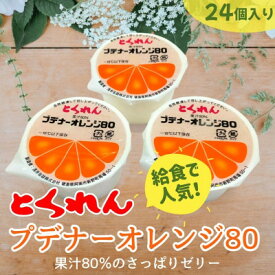 【ふるさと納税】とくれん プデナーオレンジ80(70g×24個入)【配送不可地域：離島】【1657959】