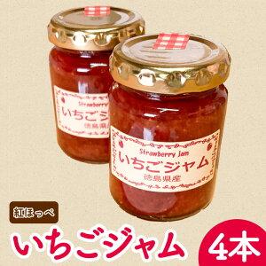 【ふるさと納税】 いちご ジャム あまえくぼ 紅ほっぺ 選べる 容量 2本 4本 (2026年 1月 発送開始 ) 期間限定 人気 果物 フルーツ 新鮮 旬 冬 春 ケーキ ショートケーキ デザート ギフト 贈り物