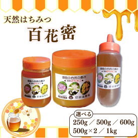 【ふるさと納税】 はちみつ 国産 百花蜜 選べる 250g から 1kg 天然はちみつ 非加熱 瓶 ボトル 蜂蜜 ギフト 贈答 人気 ハチミツ お取り寄せ グルメ ヨーグルト パン スイーツ 調味料 美容 健康 栄養豊富 常温保存 保存食 備蓄 防災 徳島県 吉野川市