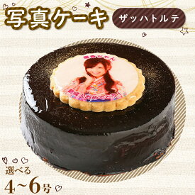【ふるさと納税】 日時指定可 ザッハトルテ 写真ケーキ 4号 ~ 6号 ラズベリー デコレーション 洋菓子 デザート スイーツ チョコ チョコレート ケーキ 焼菓子 おやつ お菓子 ギフト 贈答 プレゼント 記念日 誕生日 冷凍 送料無料 徳島県 阿波市 CAKE EXPRESS