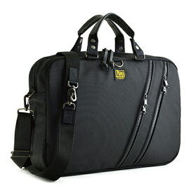 【ふるさと納税】縦横4wayブリーフケース　バンナイズ バリスティック ナイロン ブラック PC収納 耐久性 ワーク ファッション カバン バッグ