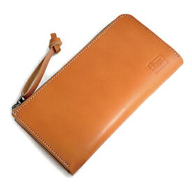 【ふるさと納税】オールインワンL型ファスナーロングウォレット　バンナイズ オイル シュリンク レザー 本革 財布 長財布 ファッション小物 ファッション カバン バッグ