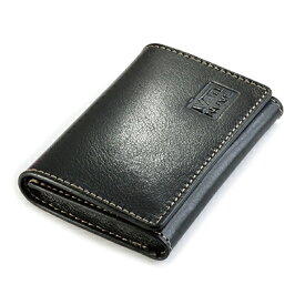 【ふるさと納税】ビンテージオイルレザーの名刺&カードケース / 標準サイズ　バンナイズ オイル シュリンク レザー 本革 名刺 ファッション小物 財布