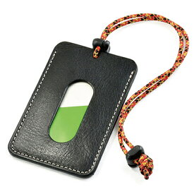 【ふるさと納税】ビンテージオイルレザーのパスケース　バンナイズ オイル シュリンク レザー 本革 パス カード 収納 電車 バス ファッション小物 ファッション