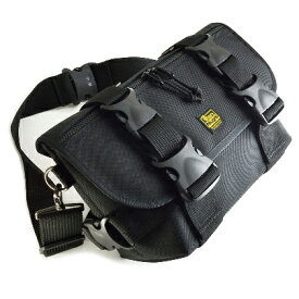 【ふるさと納税】バンナイズ　ちょっとミリタリーなメッセンジャーバッグ　バンナイズ バリスティック ナイロン ブラック ショルダー 斜め掛け 耐久性 背中 ファッション カバン