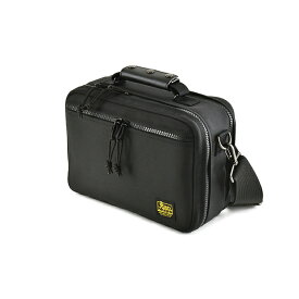 【ふるさと納税】大きく開くサブバッグ／A　バンナイズ バリスティック ナイロン ブラック ジャバラ ショルダー 斜め掛け ワーク 耐久性 ファッション カバン ショルダーバッグ