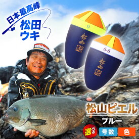 【ふるさと納税】 【 選べる 号数・帯カラー】 ウキ 釣り 松田ウキ 松山ピエルブルー [エムアンドエム 徳島県 北島町 29bd0240] 浮き つり 釣り道具 つり道具 メール便 メール便対応