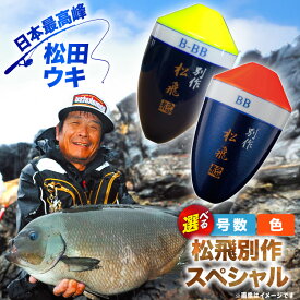 【ふるさと納税】 【 選べる 号数・トップカラー】 ウキ 釣り 松田ウキ 松飛別作スペシャル [エムアンドエム 徳島県 北島町 29bd0243] 浮き つり 釣り道具 つり道具 メール便 メール便対応
