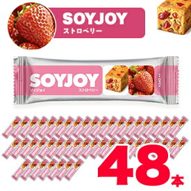 【ふるさと納税】SOYJOY　ソイジョイ ストロベリー　48本【1245521】