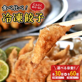 【ふるさと納税】 冷凍餃子 選べる容量 にんにくあり なし 食べ比べセット 各1個 2個 餃子 セット ぎょうざ ギョウザ にんにく 青森 肉 お肉 豚肉 豚 鶏肉 鳥 おつまみ 加工品 肉汁 惣菜 お弁当 冷凍ストック 寺岡商店 香川県 丸亀市