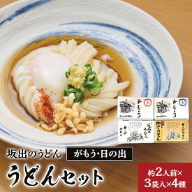 【ふるさと納税】【坂出のうどん】がもうと日の出のうどんセット 約2人前×3袋入り×4種 | 日の出製麺所 うどん 讃岐うどん さぬきうどん 生うどん めん 麺 生麺 常温 詰め合わせ 食べ比べセット お取り寄せグルメ 取り寄せ グルメ ご当地グルメ 麺類 美味しい