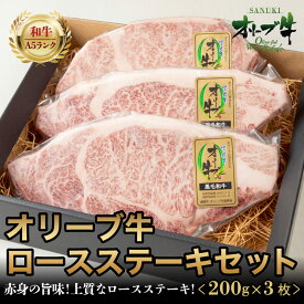 【ふるさと納税】 牛肉 ロース ステーキ 国産 黒毛和牛 A5 オリーブ牛 冷凍