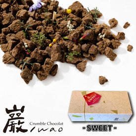 【ふるさと納税】 お菓子 スイーツ チョコレート ホワイト チョコ 巌 -Iwao チョコレート （スイート）1箱 / 5袋入り（1袋 3～5粒入り）スイート バレンタイン プレゼント 自分用 ご褒美 チョコ