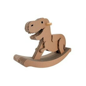 【ふるさと納税】hacomoの【ティラノ木馬】 民芸品 工芸品 段ボール ダンボール