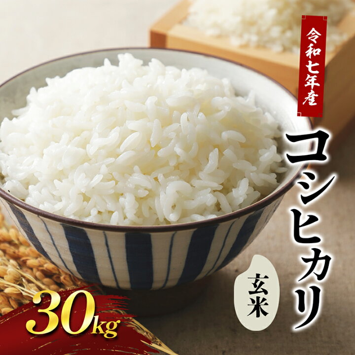 楽天市場】【ふるさと納税】令和6年新米 國方さんの「コシヒカリ」30kg 