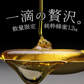 【ふるさと納税】はちみつ 数量限定品 『一滴の贅沢。三豊の自然が育んだ純粋はちみつ 100%』 1,200g [ 純粋 国産 天然 無添加 高級 生はちみつ 非加熱 1.2kg 生ハチミツ 蜂蜜 生蜂蜜 ハチミツ 10000 10,000円 台 たからだの里 ]