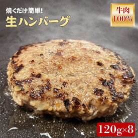 【ふるさと納税】 オリーブ牛 100％ハンバーグ120g×8 食べ応え十分！解凍して焼くだけ ハンバーグ [ ブランド牛 国産牛 牛肉 肉 和牛 オリーブ オレイン酸 料理 自炊 時短 グルメ お取り寄せ グルメ おすすめ 香川県 三豊市 20,000円 台 返礼品 送料無料 ササハラ ]