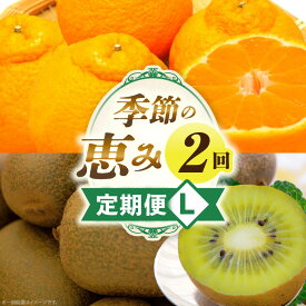 【ふるさと納税】季節の恵み2回定期便L 果物 フルーツ 定期便 果物定期便 フルーツ定期便 旬の果物 旬の定期便 旬のフルーツ 定期便 旬の果物定期便 定期 人気 おすすめ 厳選 ギフト 贈答 贈り物 ご褒美 デザート スイーツ 香川県 三木町 送料無料